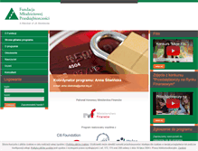 Tablet Screenshot of moje-finanse.junior.org.pl
