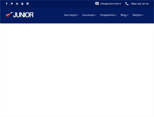 Tablet Screenshot of junior.com.tr
