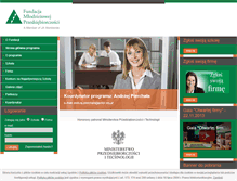 Tablet Screenshot of otwarta-firma.junior.org.pl